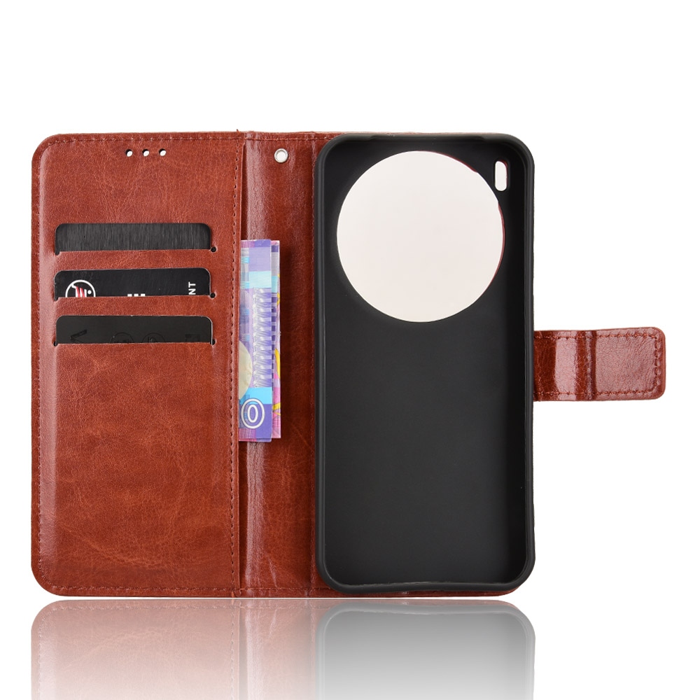 Őrült könyv tok a Vivo X300 Pro 5G-hez - barna