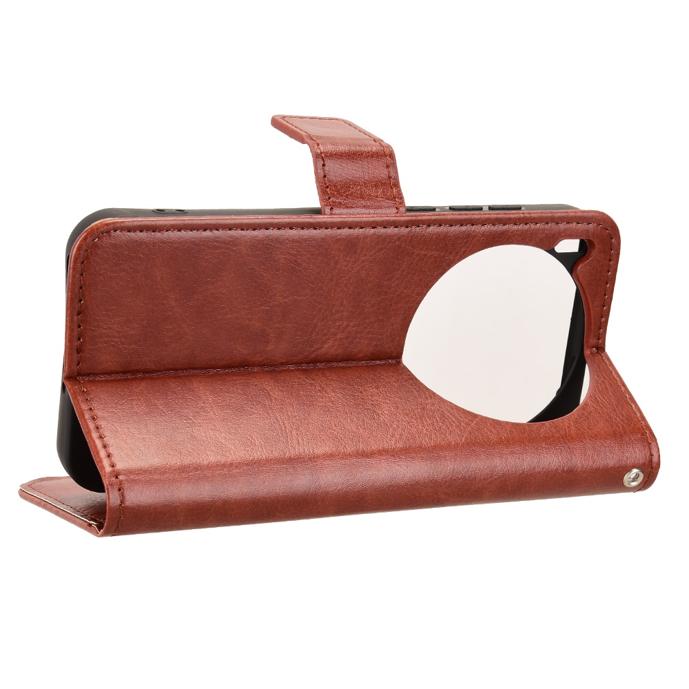 Őrült könyv tok a Vivo X300 Pro 5G-hez - barna