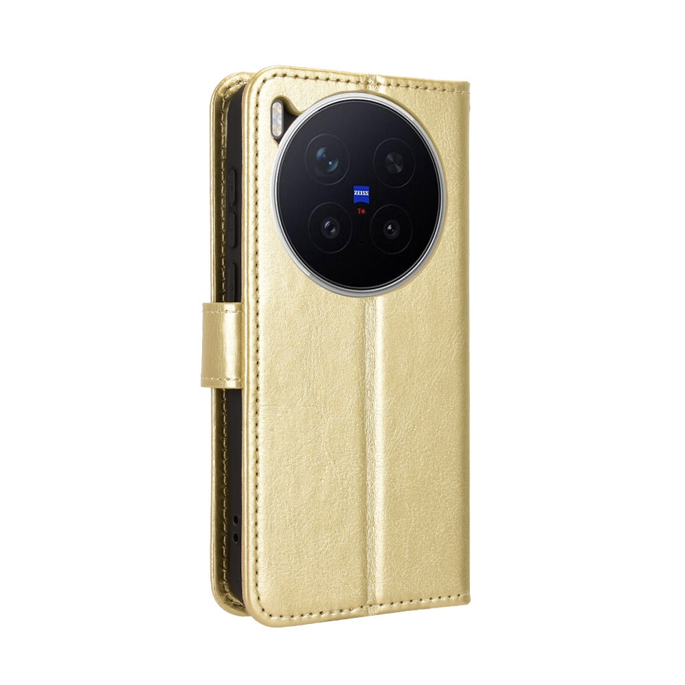 Őrült könyv tok a Vivo X300 Pro 5G-hez - arany színben