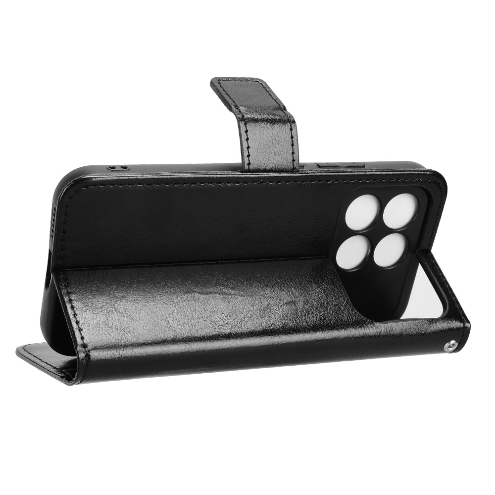 Őrült könyv tok a Xiaomi Poco F8 Pro 5G-hez - fekete