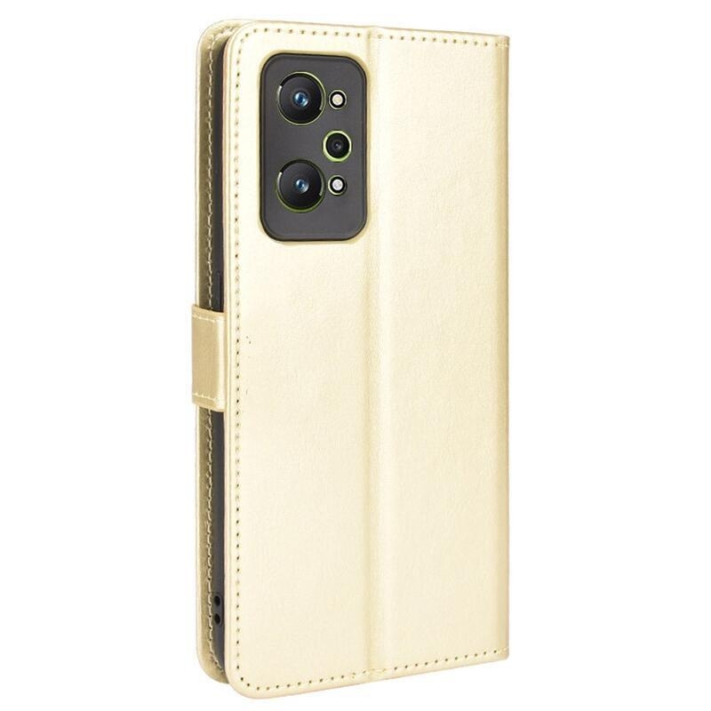 Őrült pénztárca tok mobilhoz Realme GT Neo 2 - arany