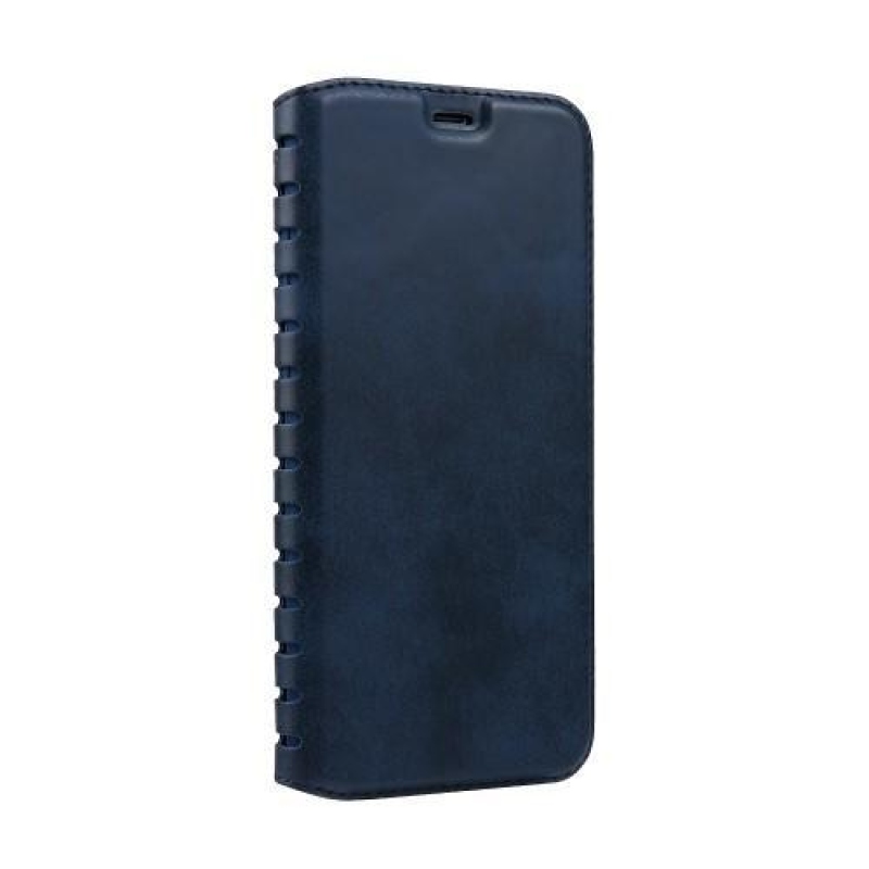 Őrült PU bőr tok iPhone 6 Plus és iPhone 6s Plus készülékhez - kék