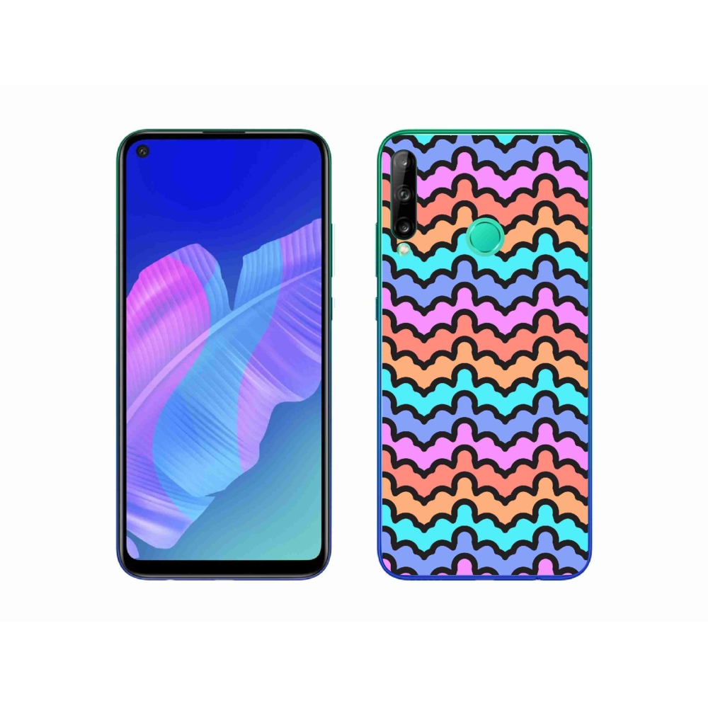 Zselés borítás mmCase a Huawei P40 Lite E számára - absztrakt motívum 30