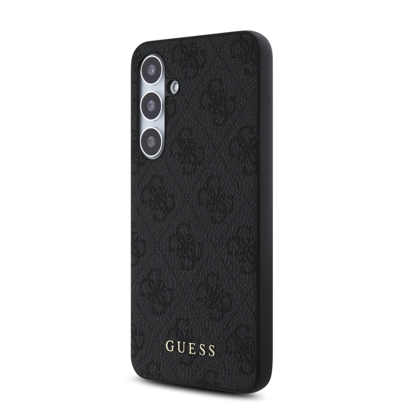 Guess 4G hátlap a Samsung Galaxy S24 FE szürke modellhez