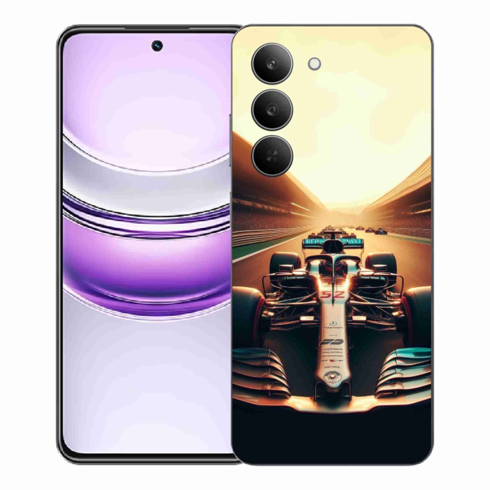 Zselés borítás mmCase a Realme 14x 5G készülékhez - formula 1