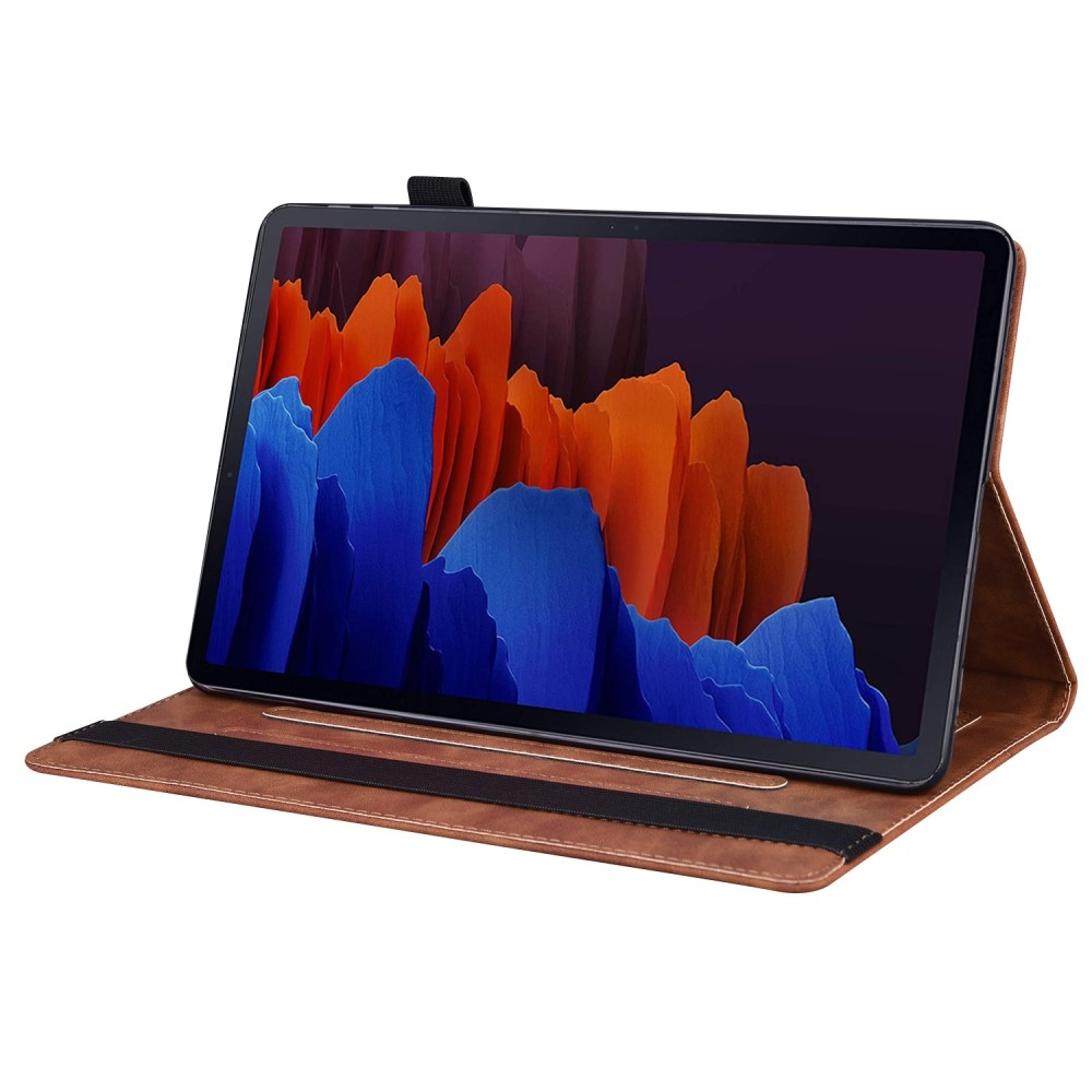 Üzleti táblagép tok Lenovo Tab P12 Pro - barna