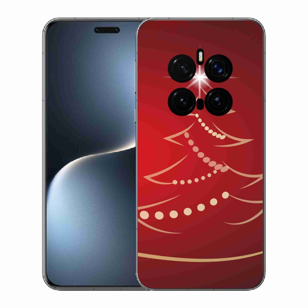 Gél borítás mmCase a Honor Magic 7 Pro 5G számára - karácsonyfa karikatúra