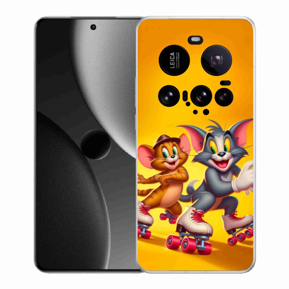 Gél borítás mmCase a Xiaomi 15 Ultra számára - tom and jerry