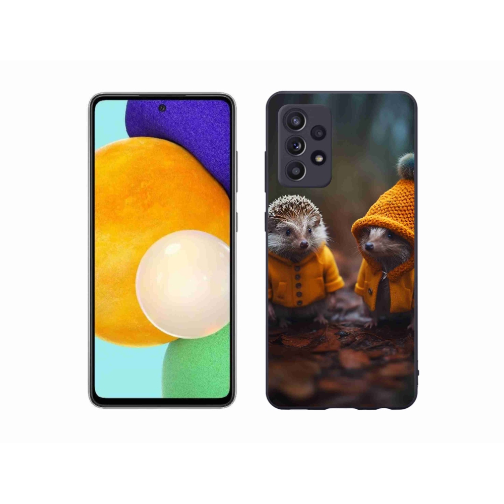 Zselés borítás mmCase Samsung Galaxy A52s 5G - süni