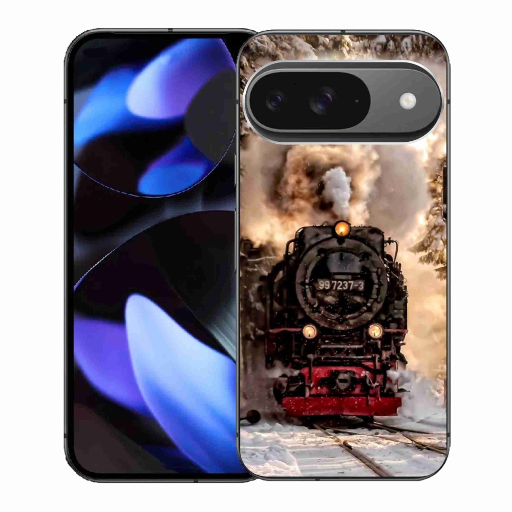 Zselés borítás mmCase a Google Pixel 9/9 Pro számára - vonat