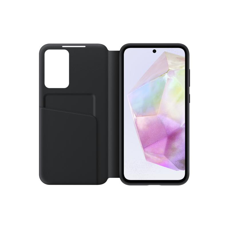 EF-ZA356CBE Samsung Smart View tok a Galaxy A35 5G készülékhez Fekete