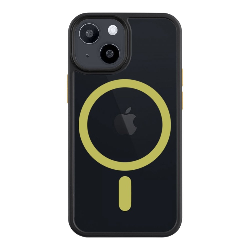 Taktikai MagForce Hyperstealth 2.0 borító iPhone 13 mini készülékhez Fekete/sárga