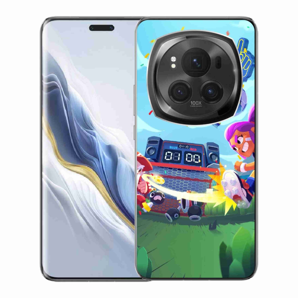 Zselés borítás mmCase a Honor Magic 6 Pro 5G számára - verekedés csillagok 1