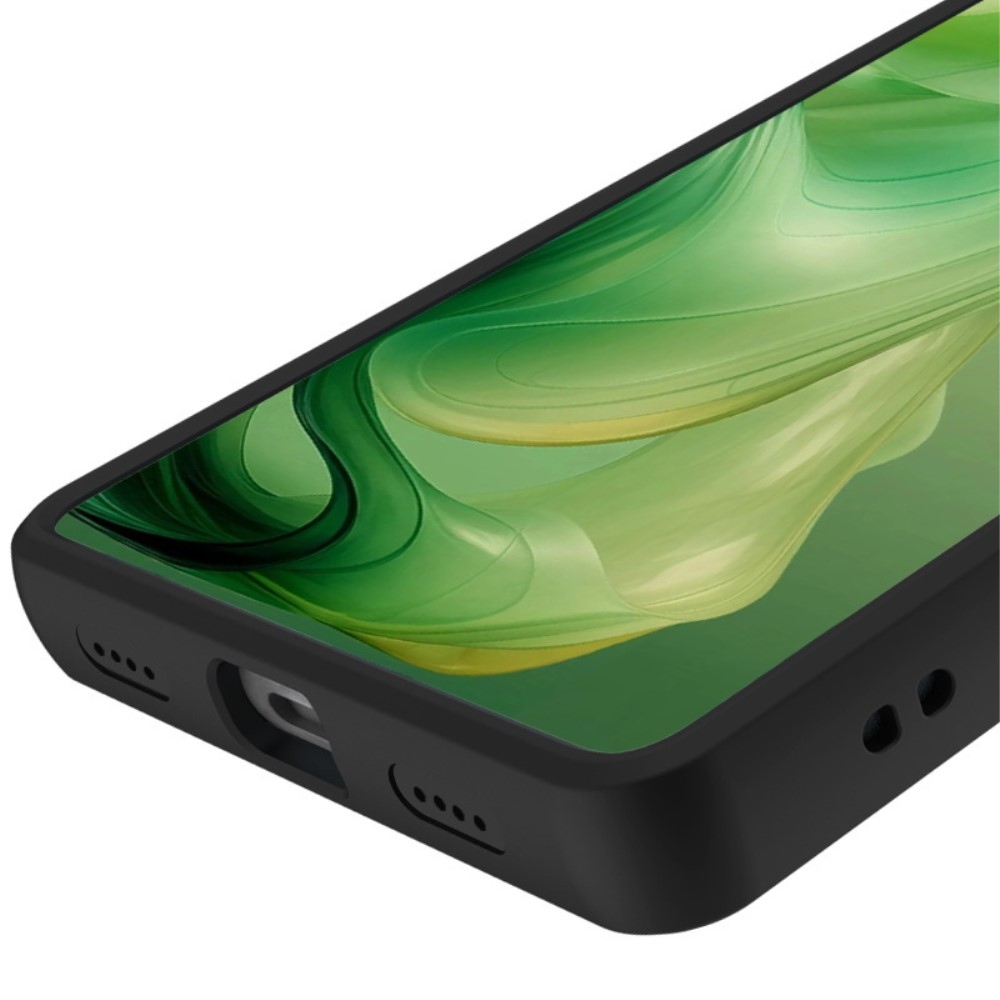 Matt zselés tok MagSafe tokkal a Xiaomi Poco F7 Ultra 5G-re - fekete
