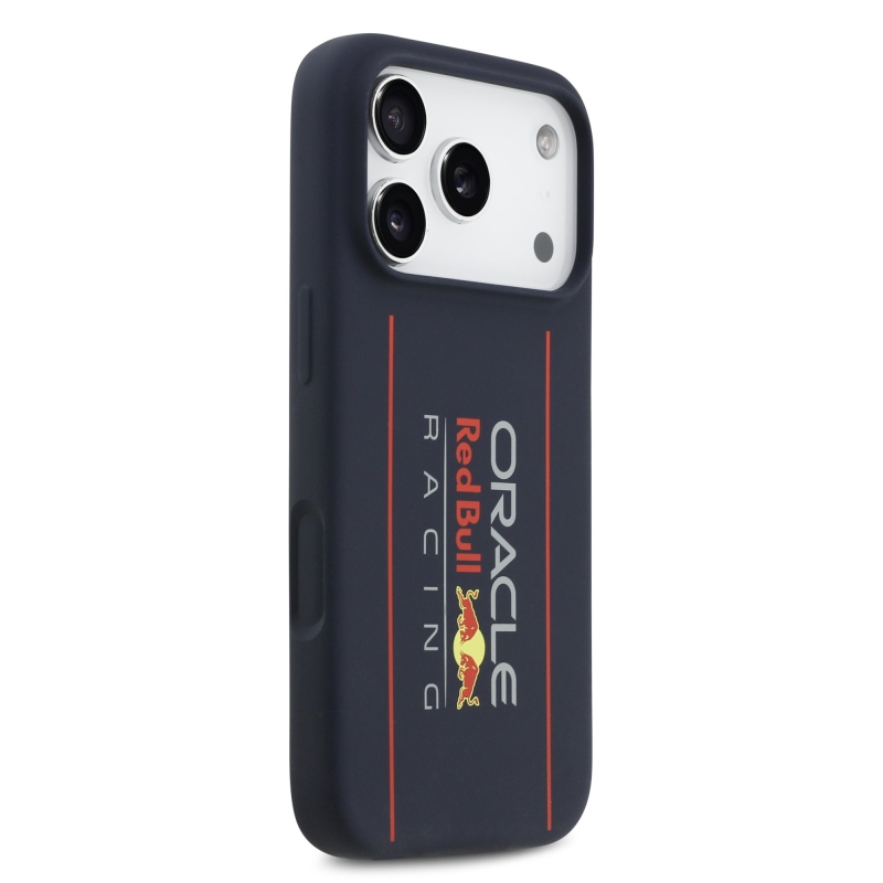 Red Bull szilikon függőleges logó MagSafe hátlap iPhone 17 Pro Max-hoz Navy Navy