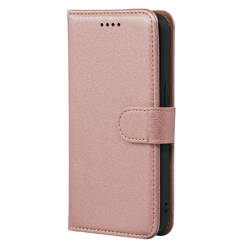 Csatos könyv tok Xiaomi Redmi 15 5G - rózsaarany