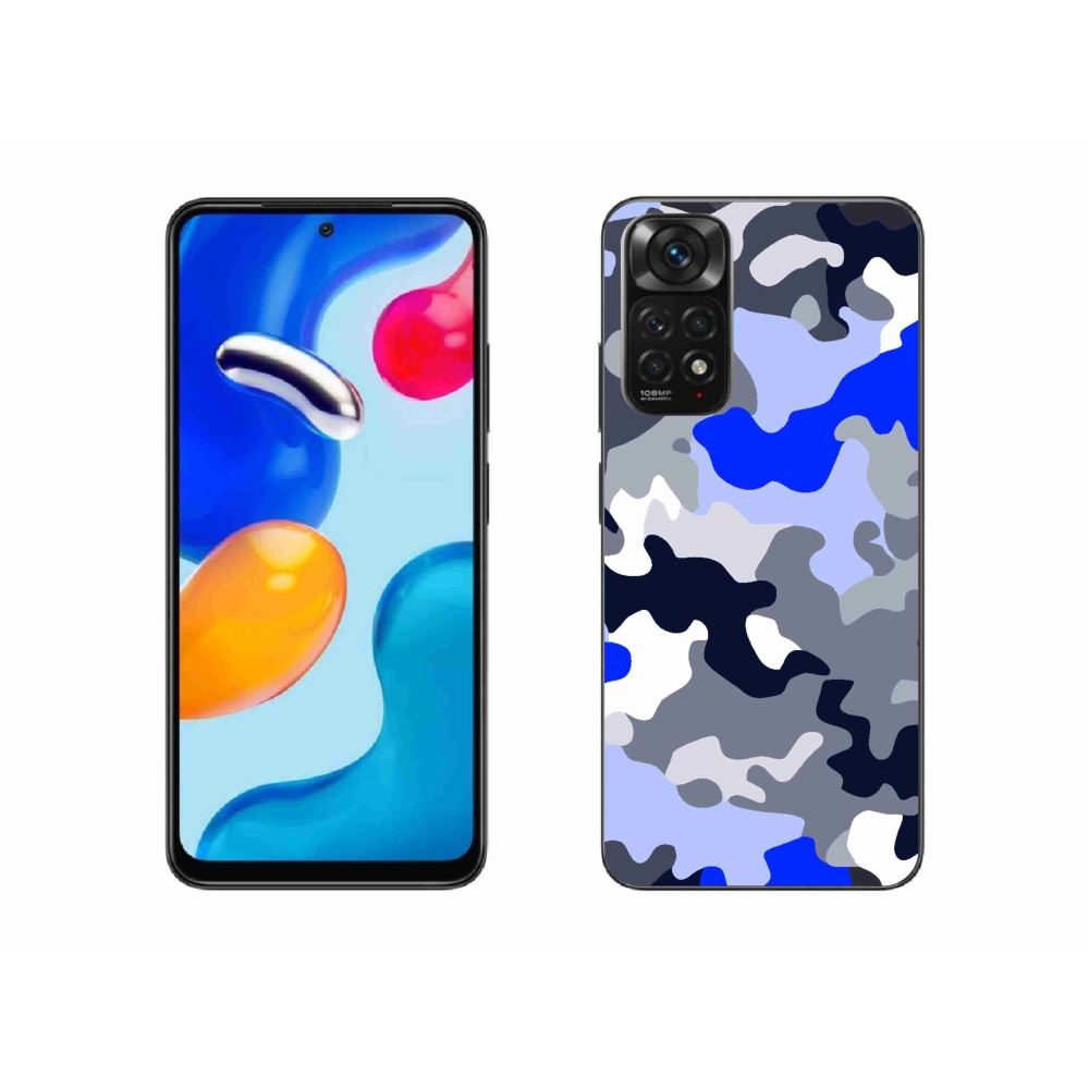 Gél borítás mmCase a Xiaomi Redmi Note 11 4G-hez - terepszínű minta 8