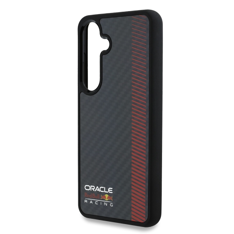 Red Bull Carbon Powerbar MagSafe MagSafe hátlap Samsung Galaxy S25 Fekete
