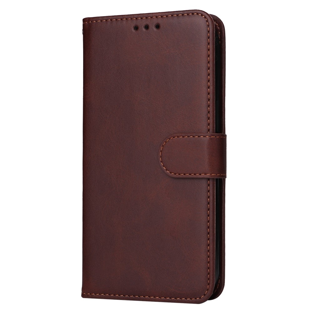 Tárcás könyv tok Xiaomi Redmi Note 13-hoz - barna