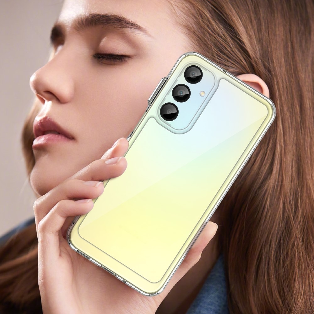 Gél tok kemény hátlappal Samsung Galaxy A16 4G/5G készülékhez - átlátszó