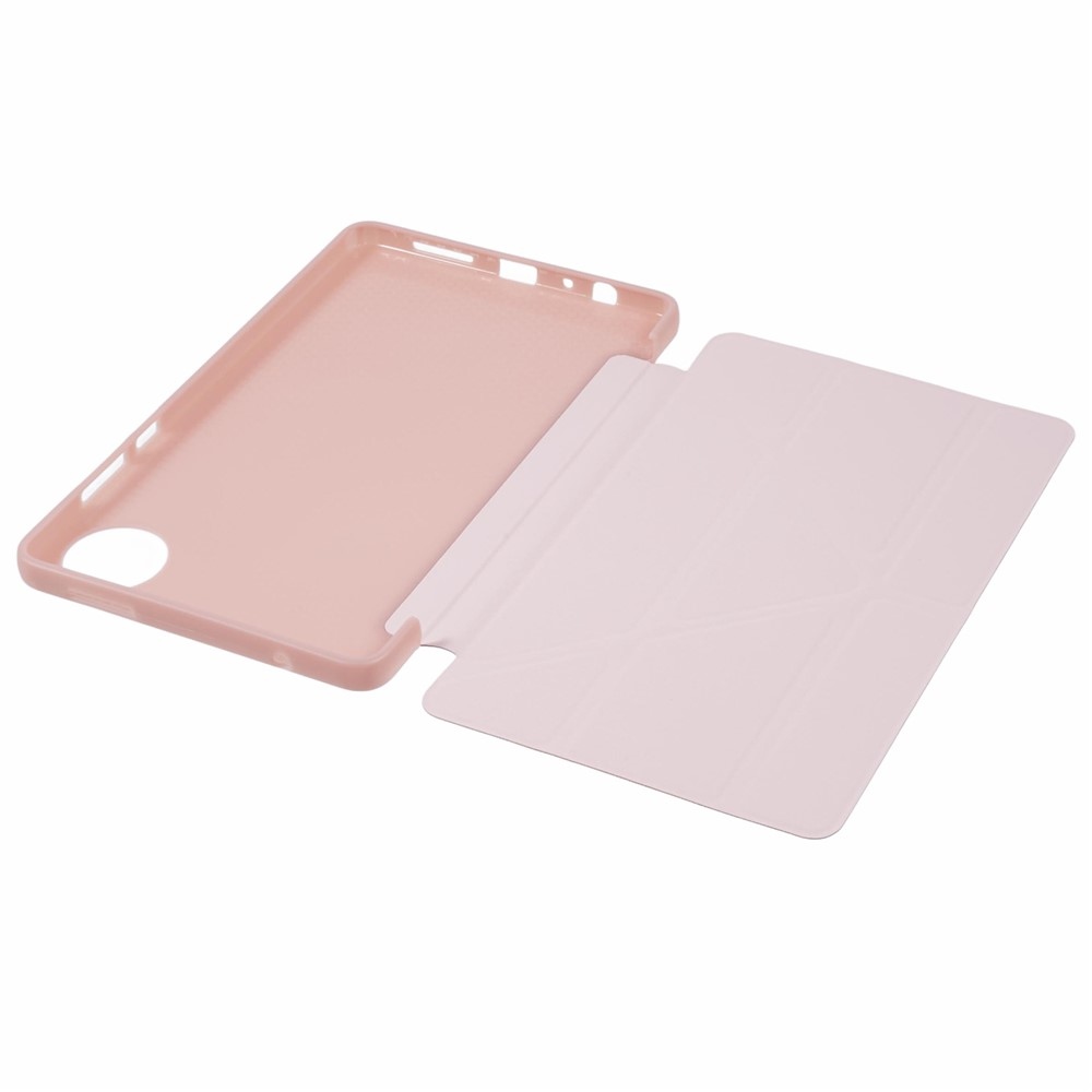 Origamis összecsukható tablet tok Xiaomi Redmi Pad SE 8.7 - rózsaarany