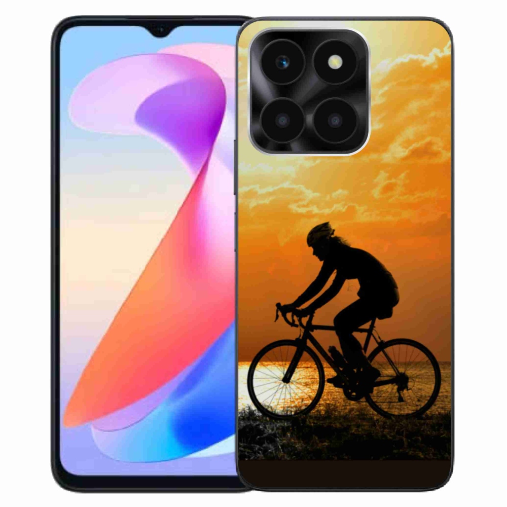 Gél borítás mmCase a Honor X6a számára - kerékpározás
