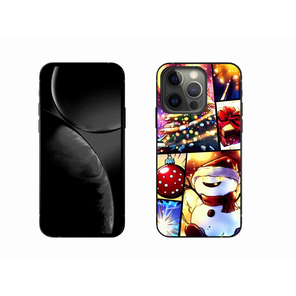 Gél borítás mmCase iPhone 13 Pro 6.1 készülékhez - Karácsonyi motívumok 1
