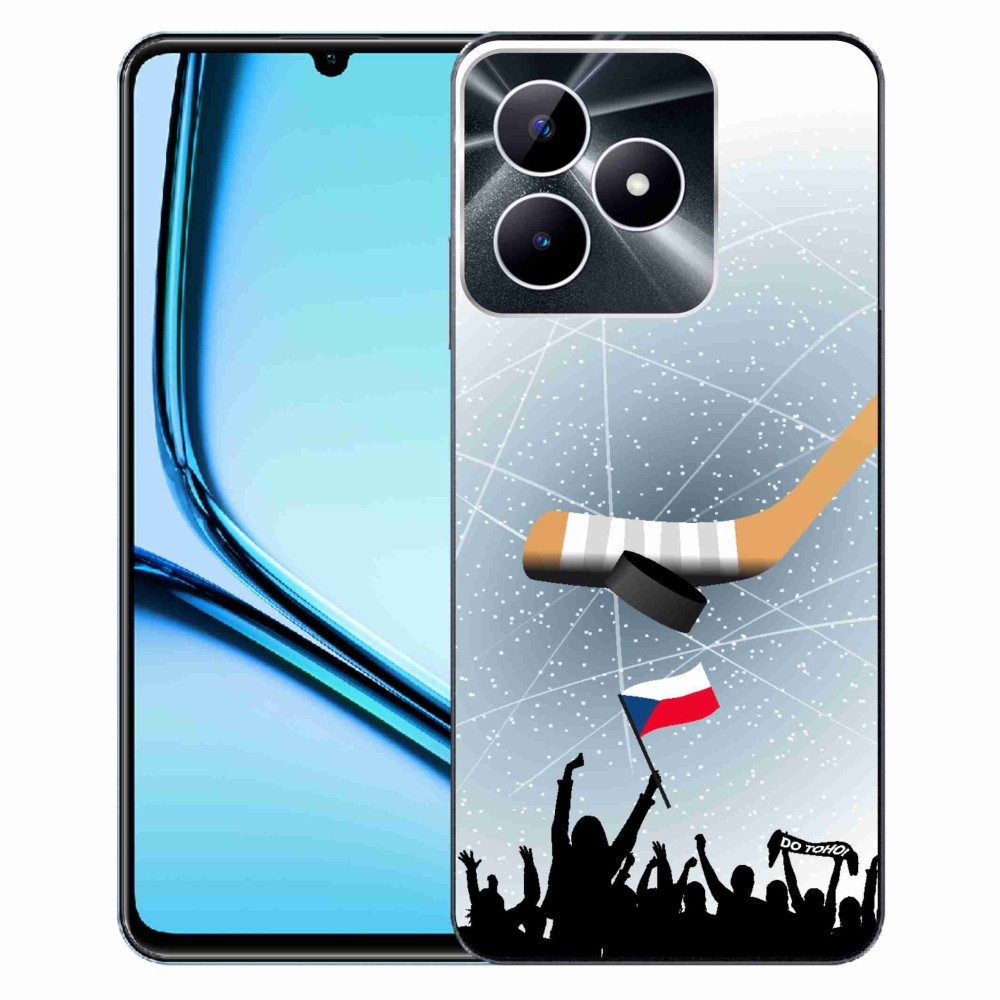 Zselés borítás mmCase a Realme Note 50 készülékhez - hoki rajongóknak