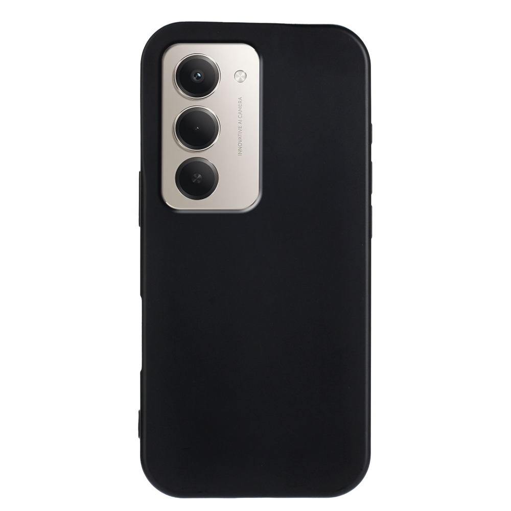 Matt zselés tok Xiaomi Redmi 15 4G (171mm) - fekete