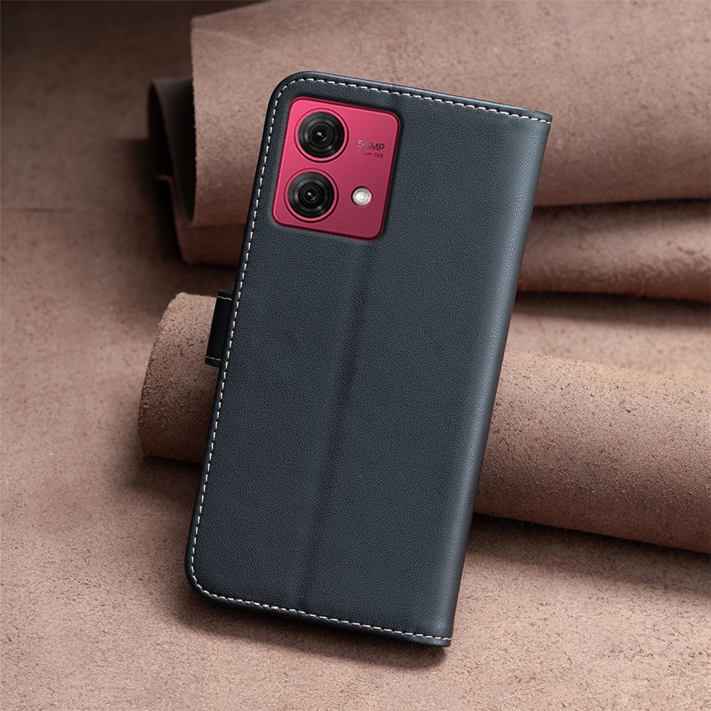 BNF könyvtáska Motorola Moto G84 5G - fekete
