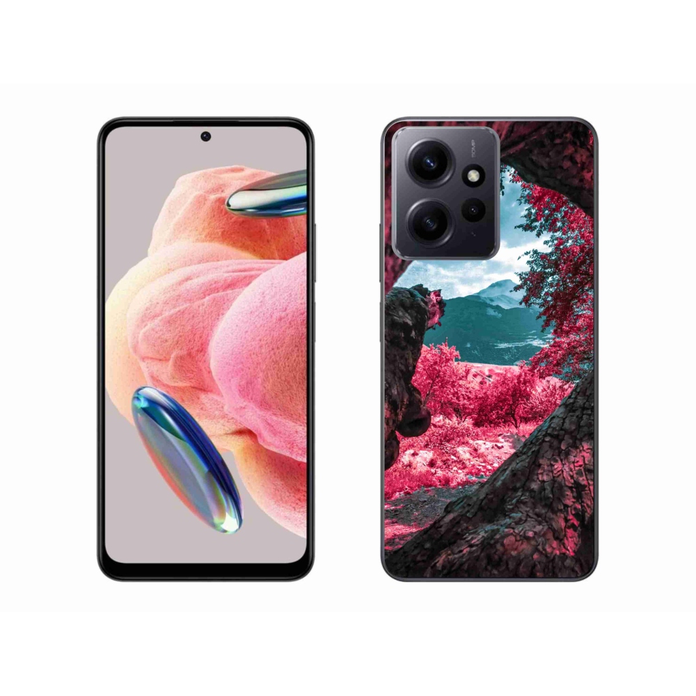 Gél borítás mmCase a Xiaomi Redmi Note 12 4G-hez - hegyi kilátás