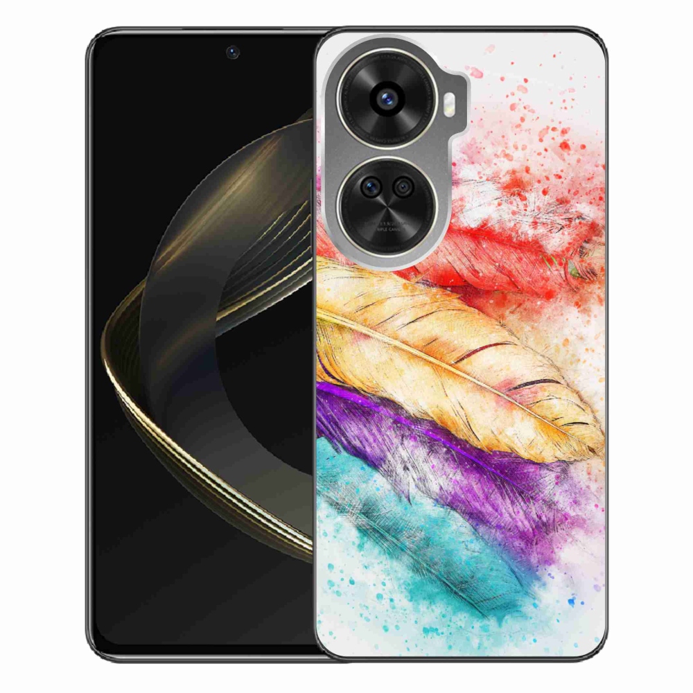 Gél borítás mmCase a Huawei Nova 12 SE számára - színes toll