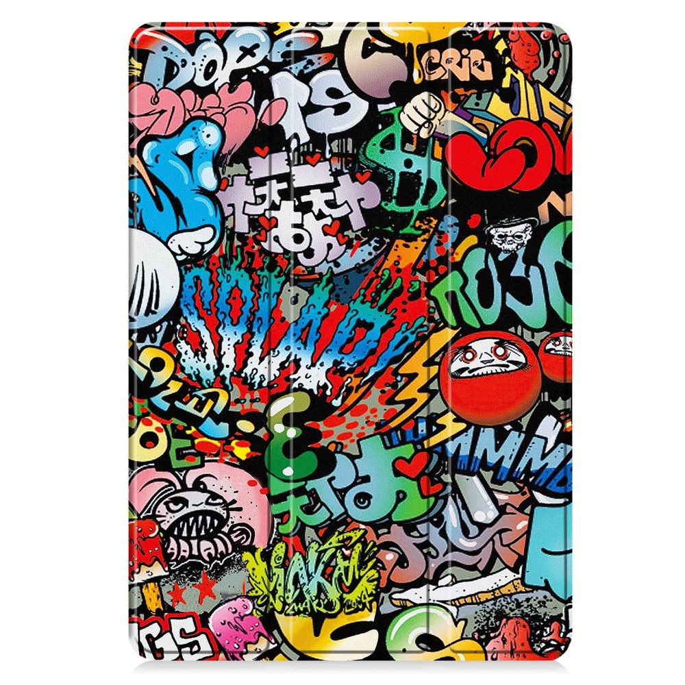 Patty intelligens pozicionáló tok Xiaomi Pad 7/7 Pro táblagéphez - graffiti