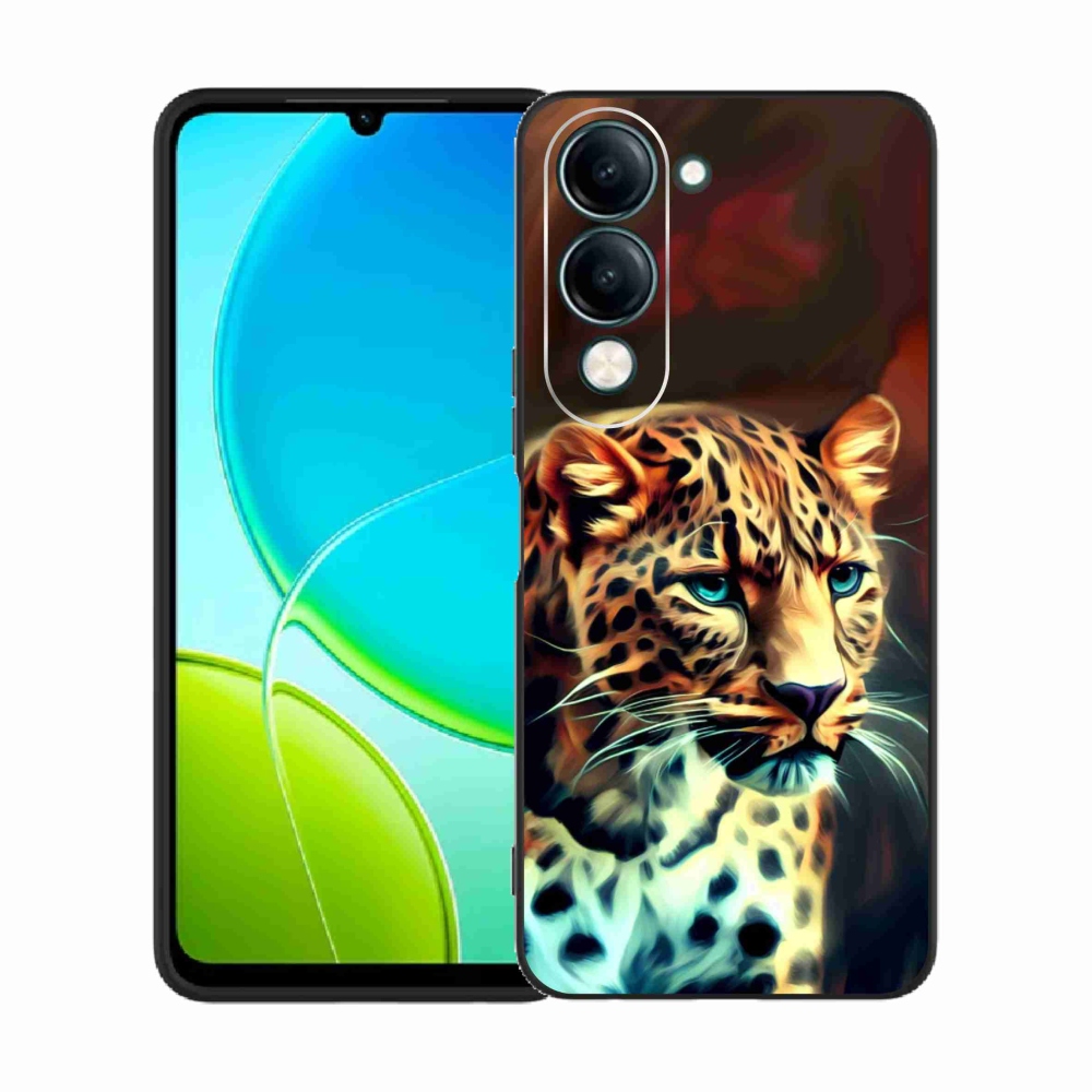 Gél borítás mmCase a Vivo Y29s 5G készülékhez - leopárd