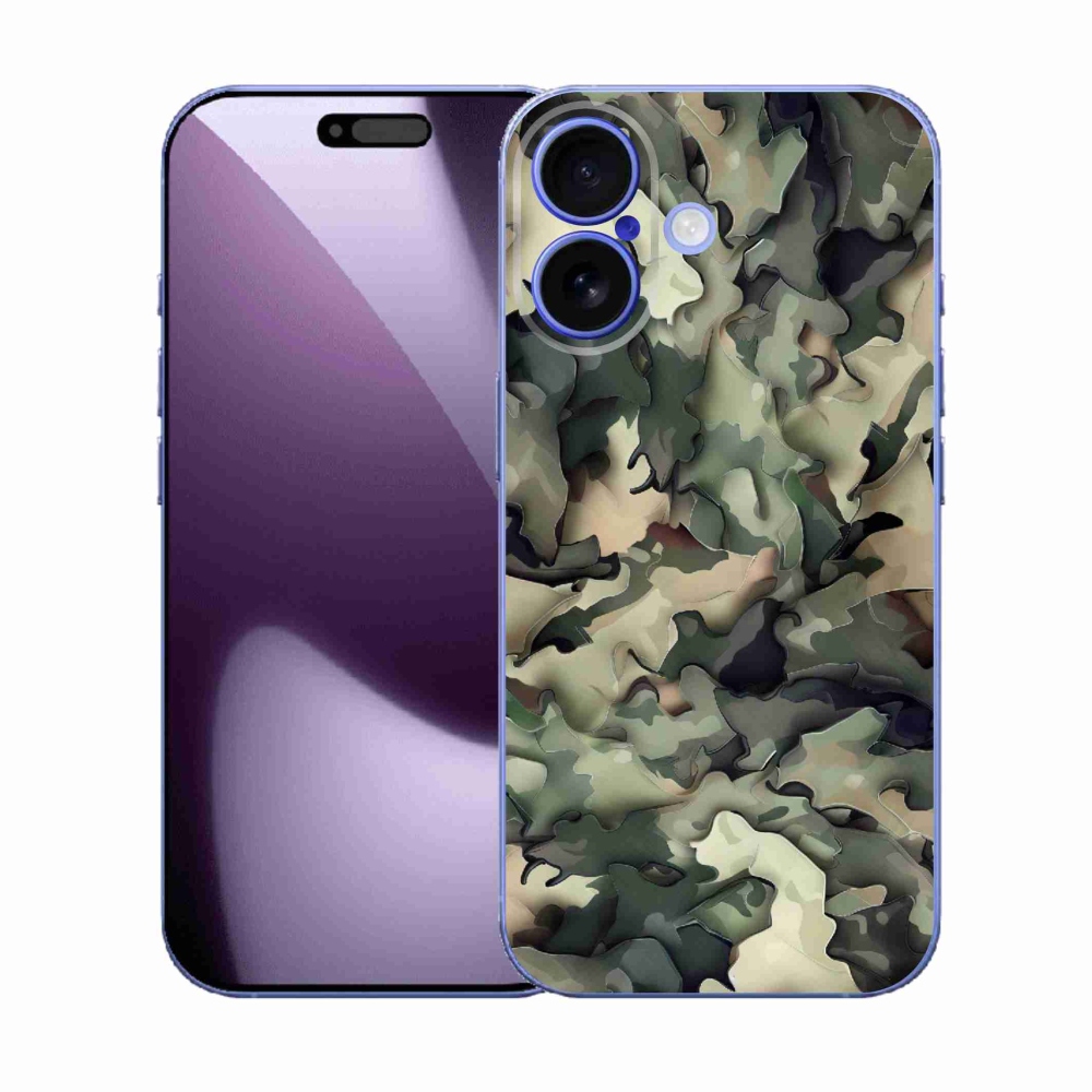 Gél borítás mmCase iPhone 17 készülékhez - terepszínű minta 9