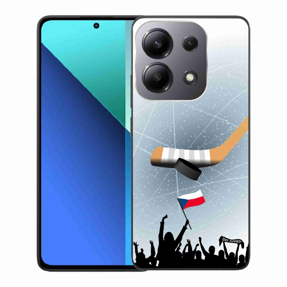 Gél borítás mmCase a Xiaomi Redmi Note 13-hoz - hoki rajongóknak