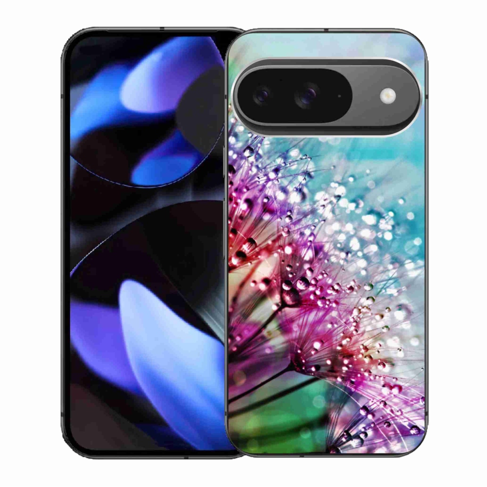 Gél borítás mmCase a Google Pixel 9/9 Pro számára - színes virágok