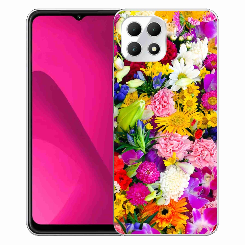 Zselés borítás mmCase a T-Mobile T Phone 2 készülékhez - Virágok 12