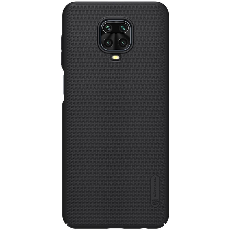 Nillkin Super Frosted Back Cover for Xiaomi Redmi Note 9 Pro/9S/9 Pro Max fekete
