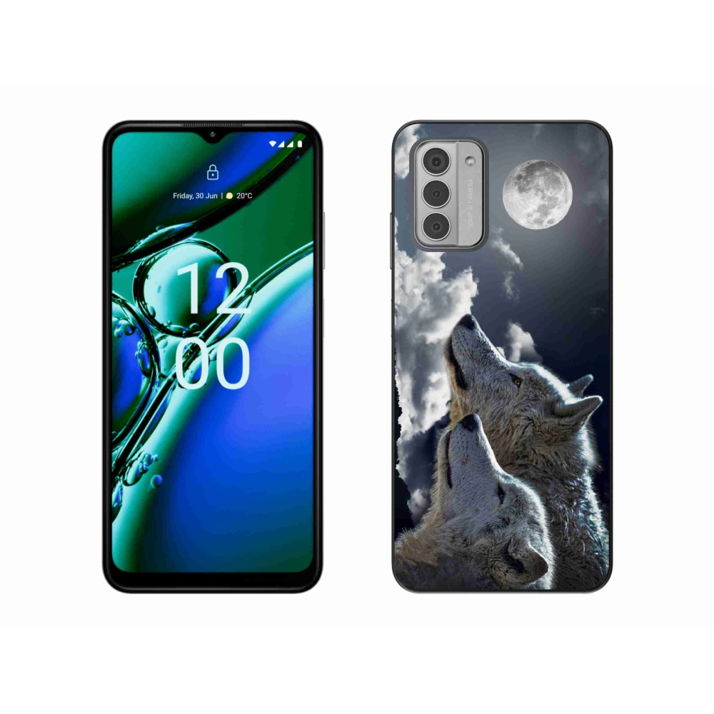 Zselés borítás mmCase a Nokia G42 készülékhez - farkasok