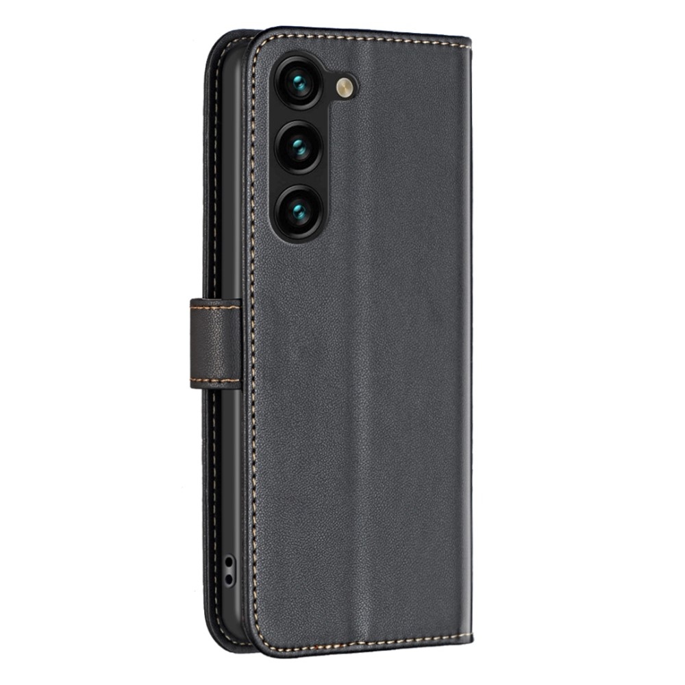 BNF könyvtáska Samsung Galaxy S24 készülékhez - fekete