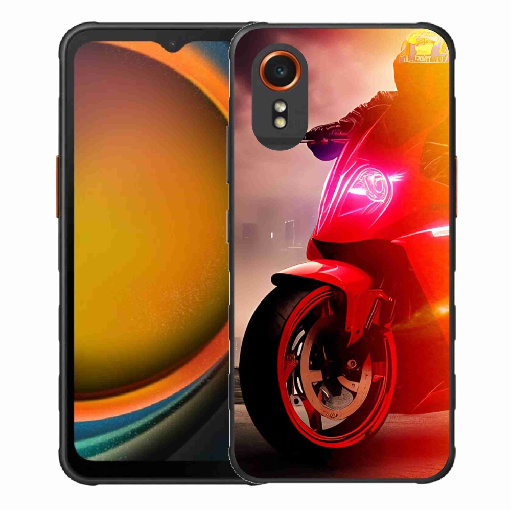 Gél borítás mmCase Samsung Galaxy Xcover 7 - motorkerékpárhoz