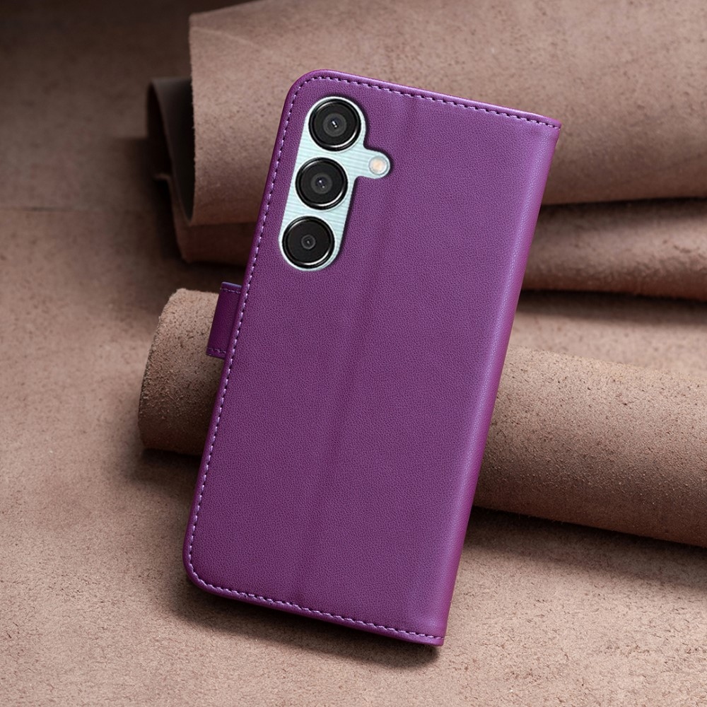 BNF könyvtáska Samsung Galaxy M15 5G - sötétlila