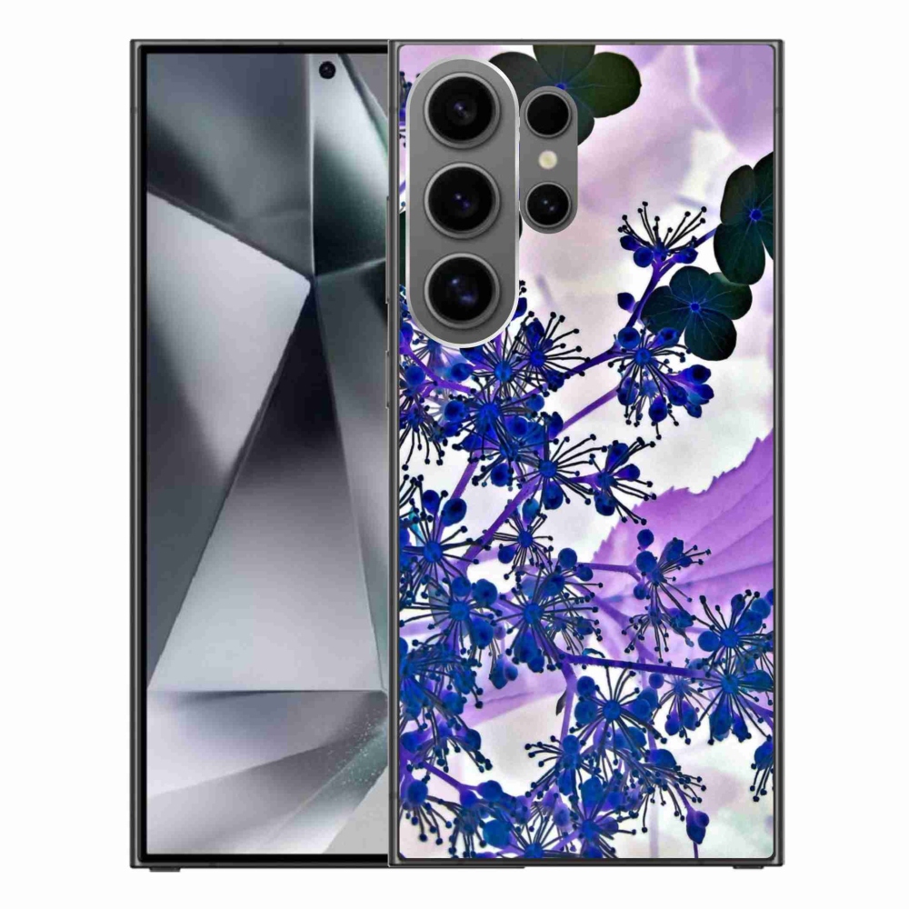 Gél borítás mmCase Samsung Galaxy S24 Ultra készülékhez - hortenzia virág
