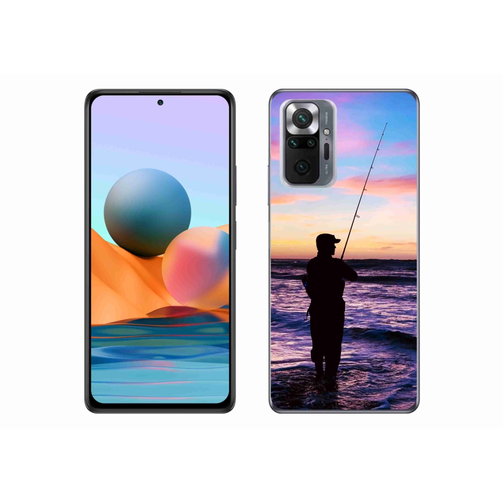 Gél borítás mmCase a Xiaomi Redmi Note 10 Pro számára - halászat 1