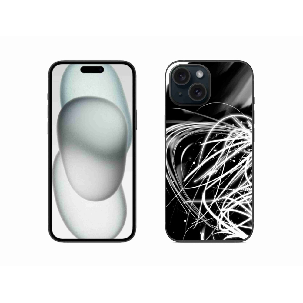 Zselés borítás mmCase iPhone 15 készülékhez - absztrakt 2