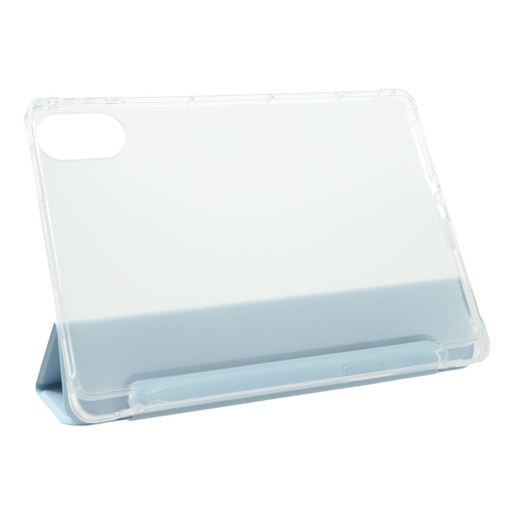 Tri-Fold intelligens összecsukható tablet tok Xiaomi Redmi Pad 2 - világoskék