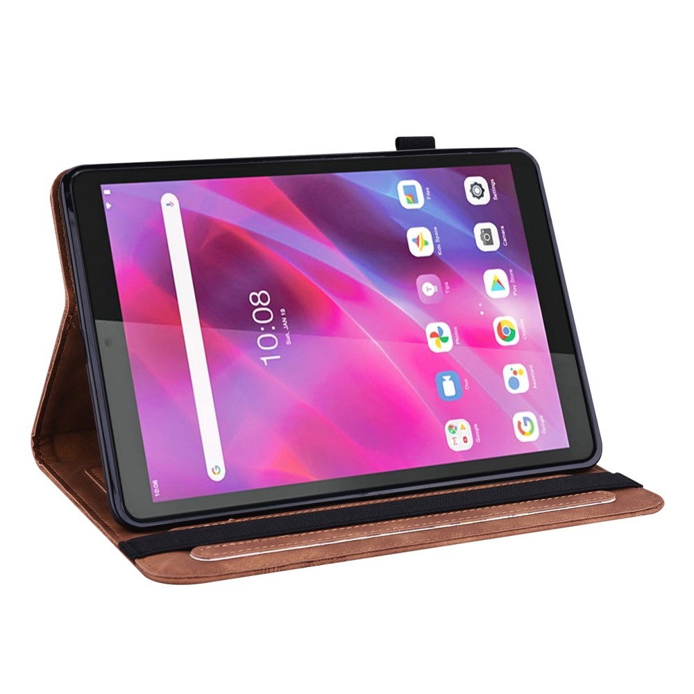 Virágos tok Lenovo Tab M8 4. generációs (2024) Lenovo Tab M8 4. generációs (2024) - barna