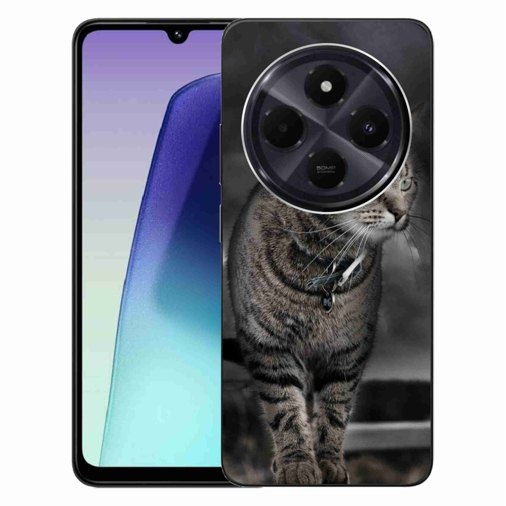 Gél borítás mmCase a Xiaomi Redmi 14C/Poco C75-hez - macska