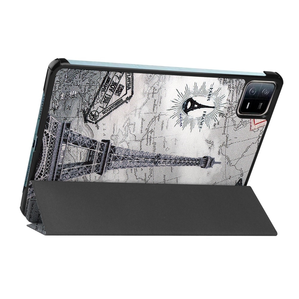 Nyomtatás intelligens záró tok Xiaomi Pad 6 - Eiffel-toronyhoz
